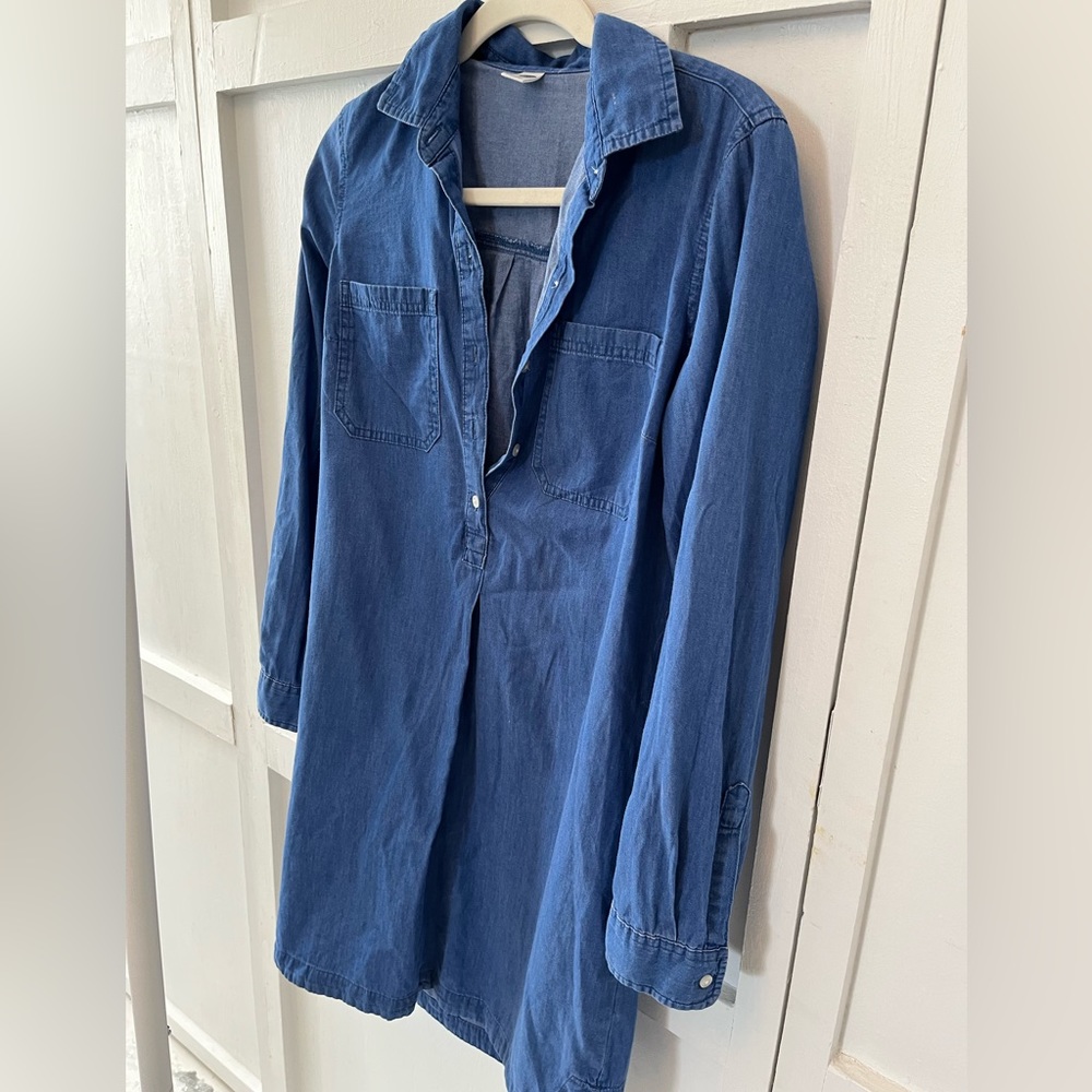 Old Navy Denim Long Tunic/Dress S